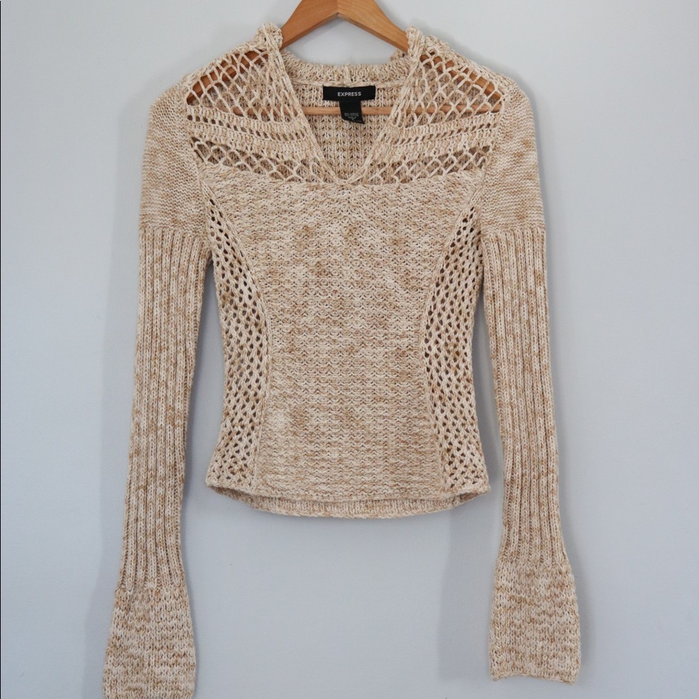 Express cozy knit sweater size S